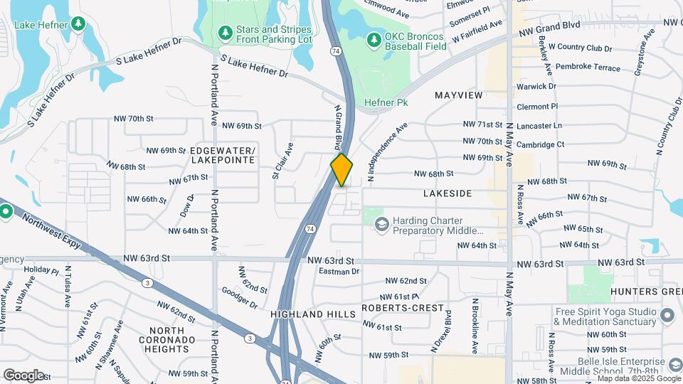6500 N Grand Blvd Map and Location Details