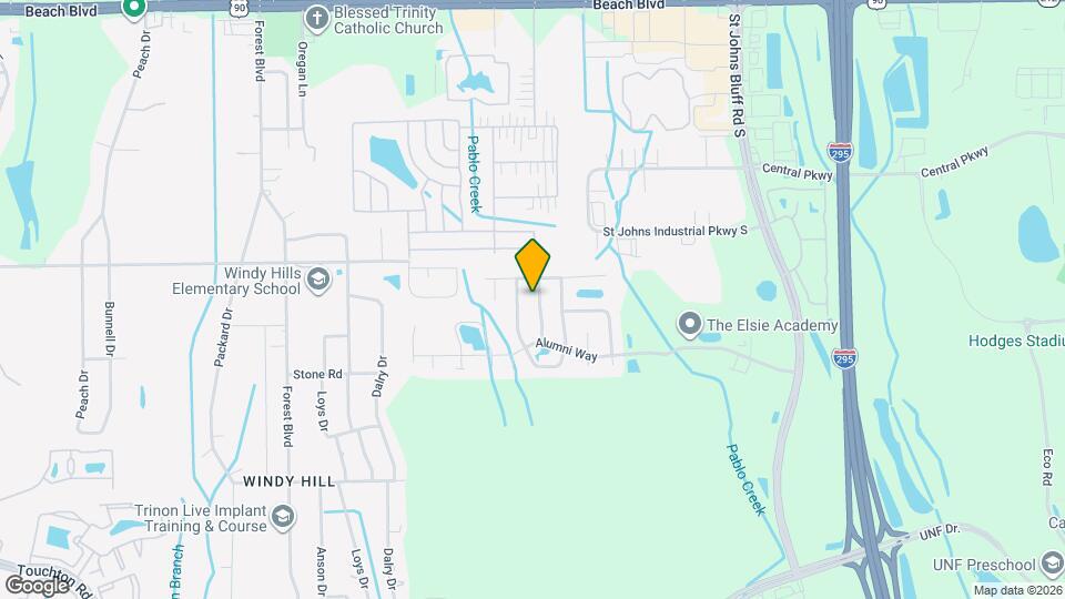 3812 Tallcott Dr Map and Location Details