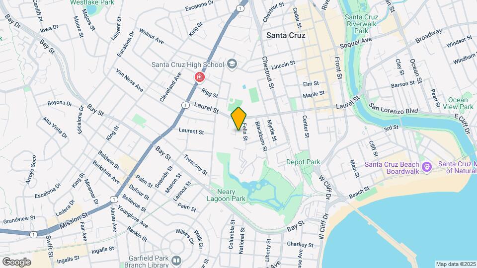 133 Walti St Mapa y Detalles de la Ubicación