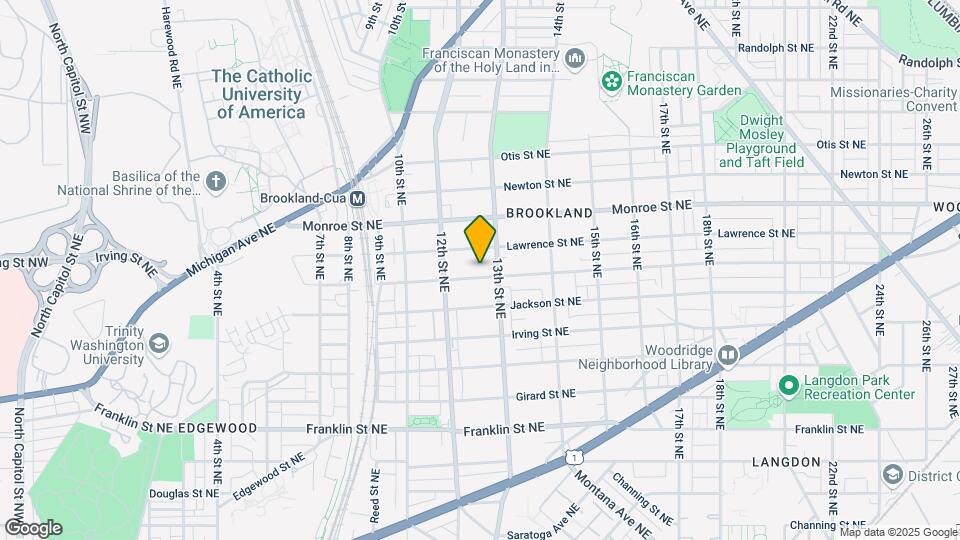 1250 Kearny St NE Map and Location Details