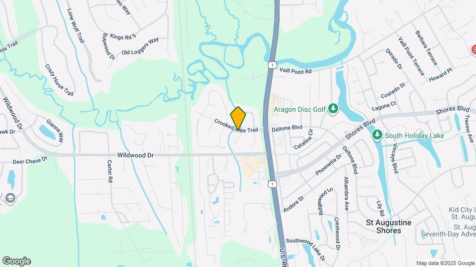 500 Raintree Trail Map and Location Details