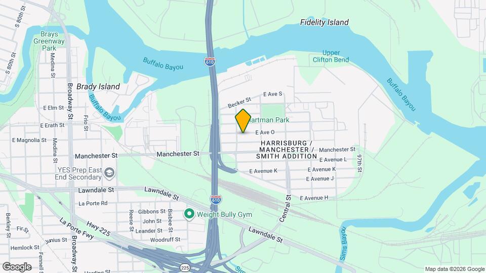 9210 E Ave O Map and Location Details