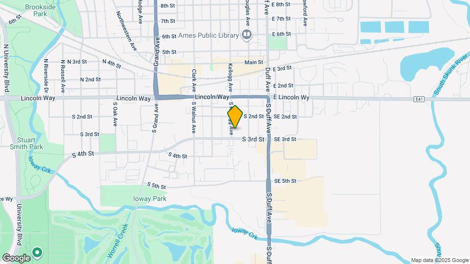 228 S Kellogg Ave Map and Location Details