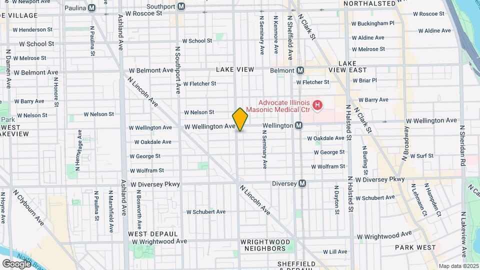 2941 N Racine Ave Mapa y Detalles de la Ubicación