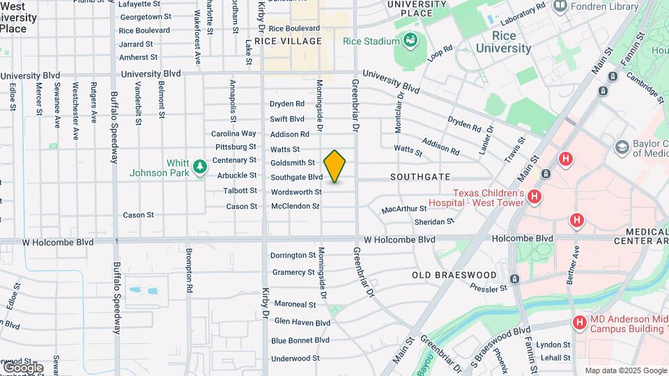 2326 Wordsworth St Map and Location Details