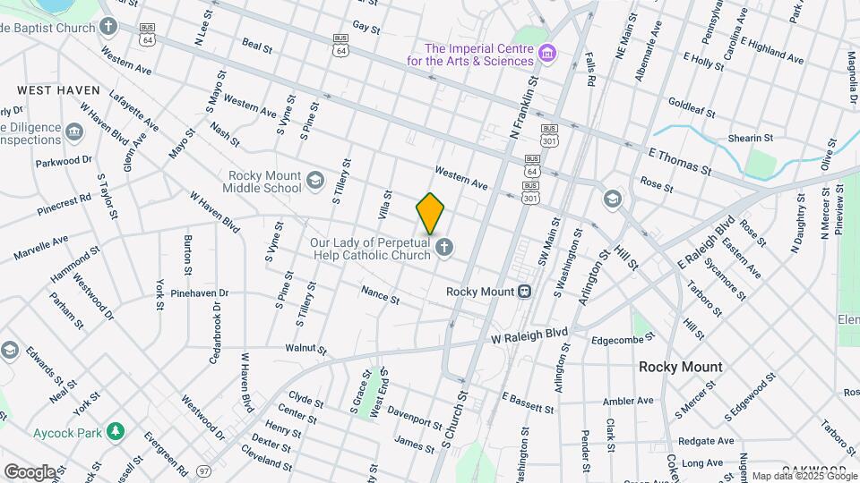 412 Hammond St Map and Location Details