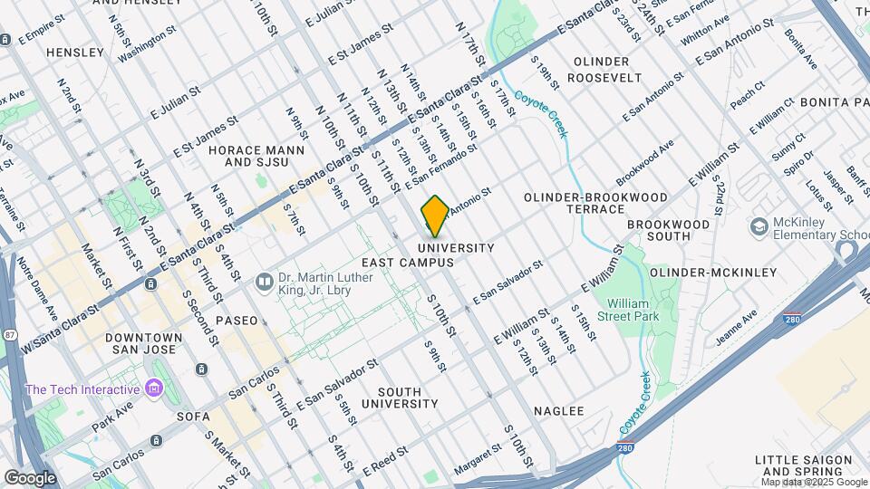 234-262 S 11th St Map and Location Details