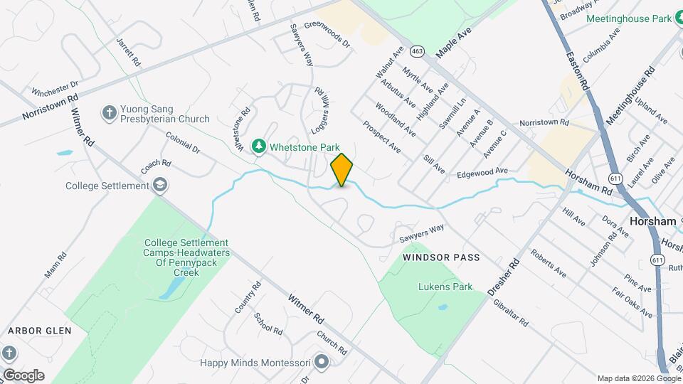 339 Green Meadow Ln Map and Location Details