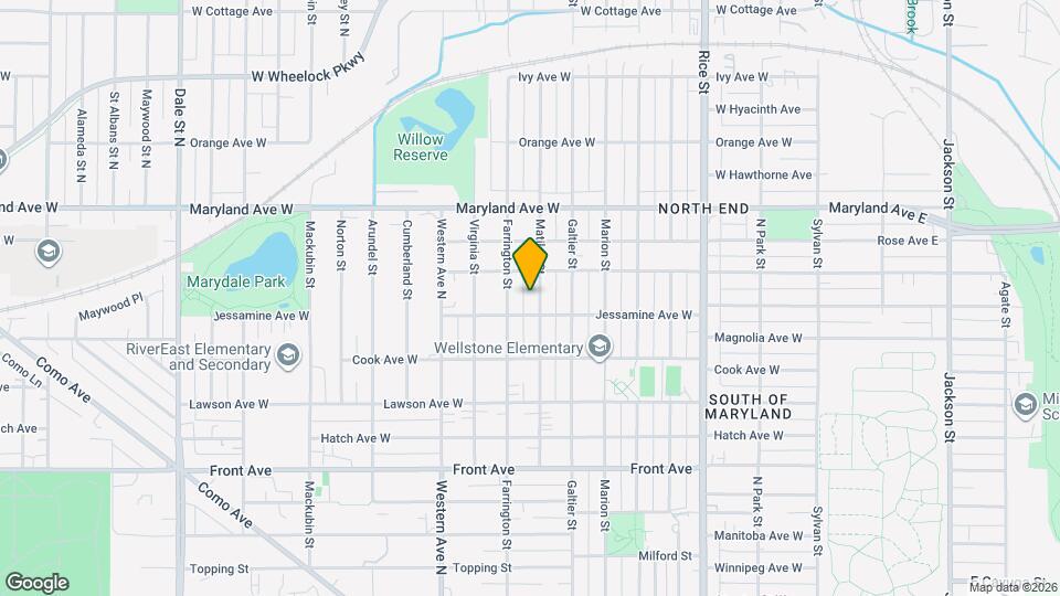 1119 Matilda St Map and Location Details