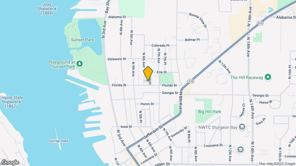 616 Florida St Map and Location Details
