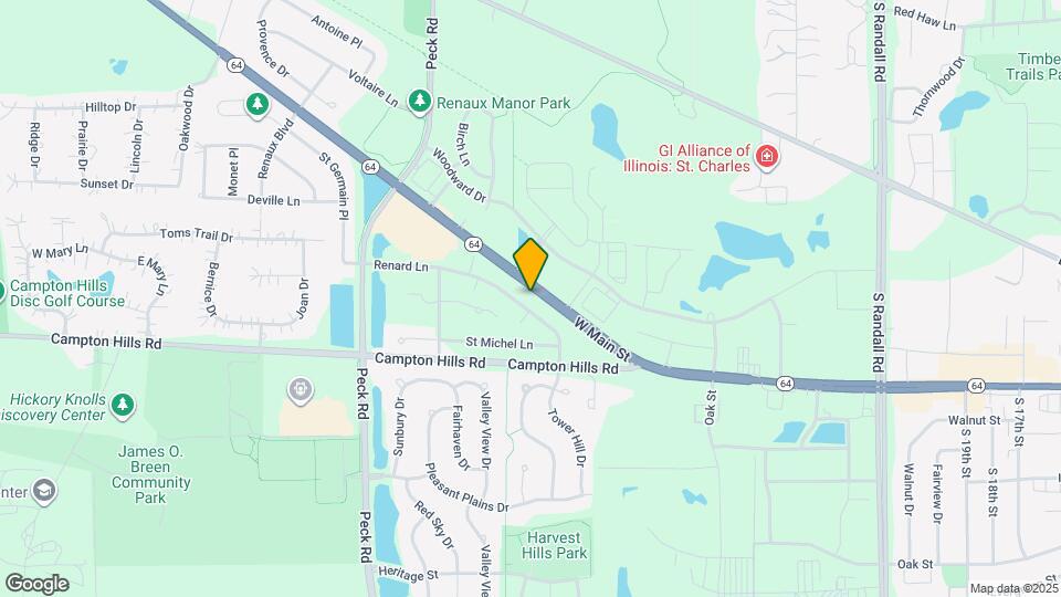 3074 Renard Ln Map and Location Details