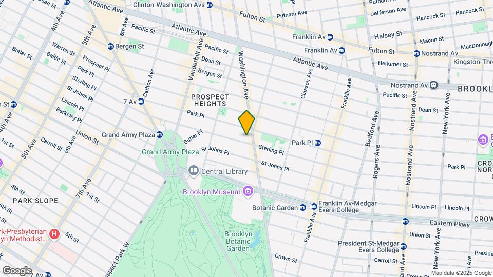 427 Sterling Pl Map and Location Details