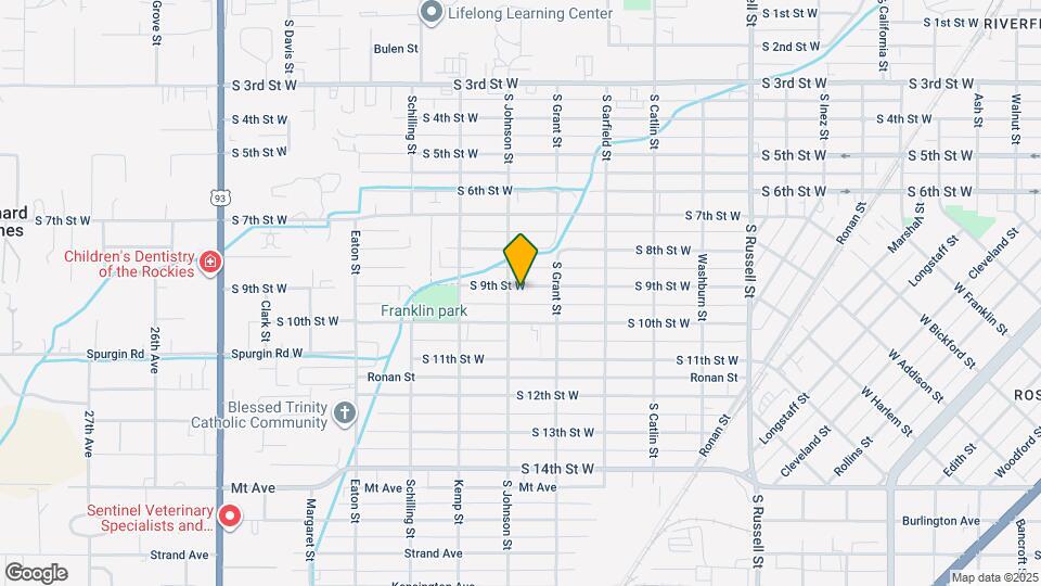 1949 S 9th St W Mapa y Detalles de la Ubicación