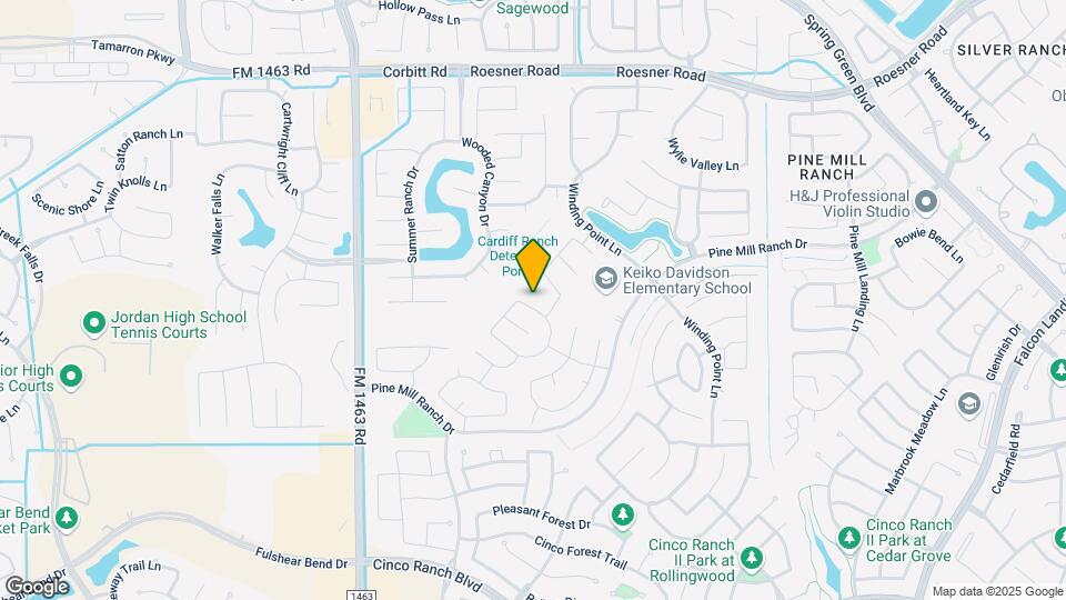 27154 Harvest Pointe Ln Map and Location Details