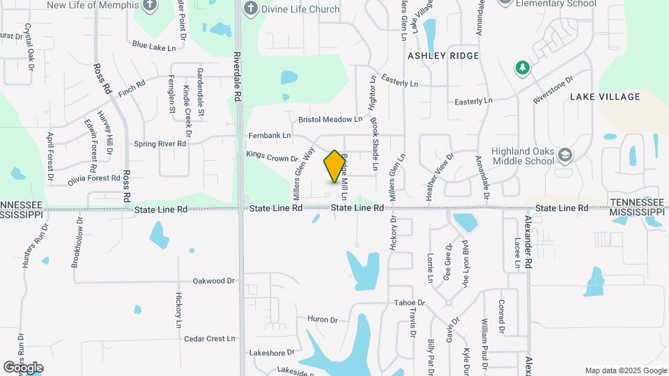 7138 Queens Crown Ct Mapa y Detalles de la Ubicación