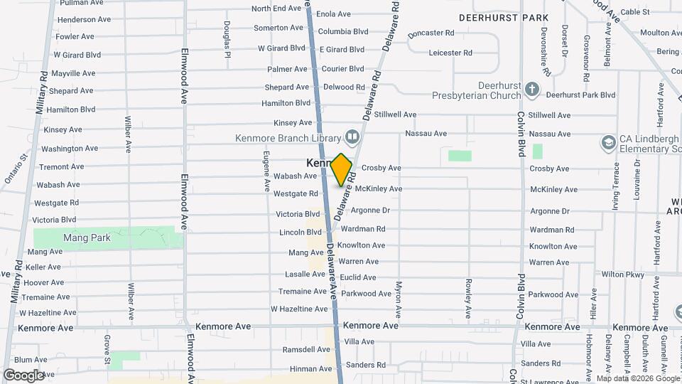 80 Delaware Rd Map and Location Details