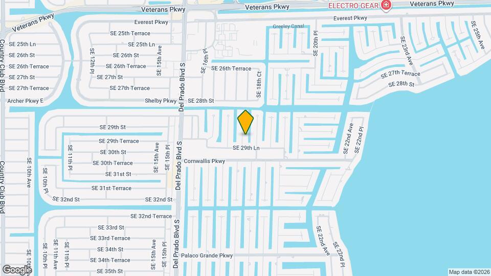 2835 SE 18th Ave Map and Location Details