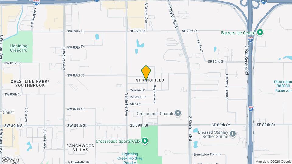 8413 Woodfield St Map and Location Details