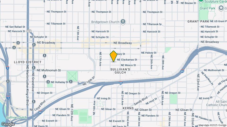 1921 NE Wasco St Map and Location Details
