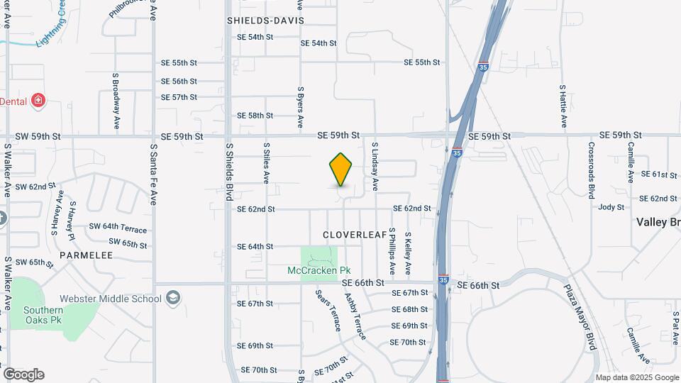 6136 Cielo Terrace Map and Location Details