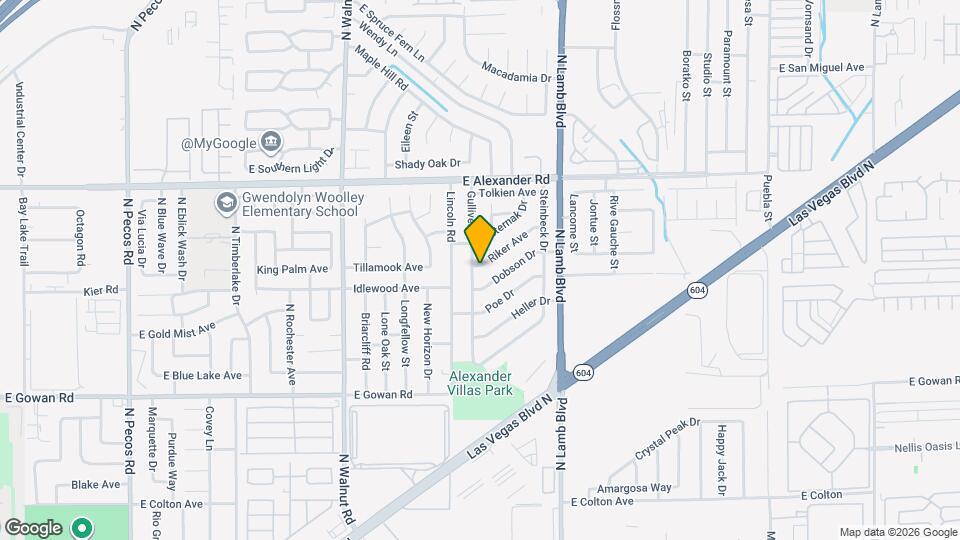 3822 Gulliver St Map and Location Details