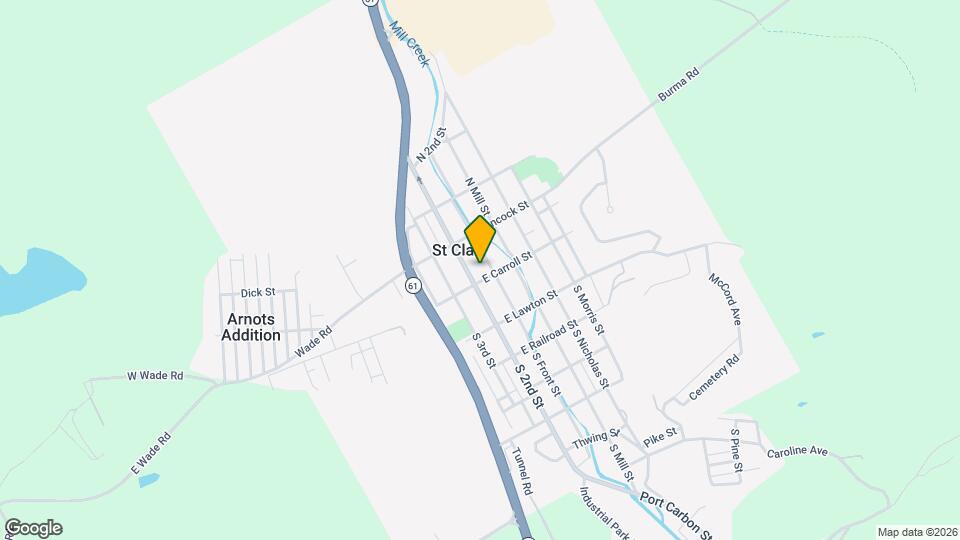 13 N 2nd St Mapa y Detalles de la Ubicación