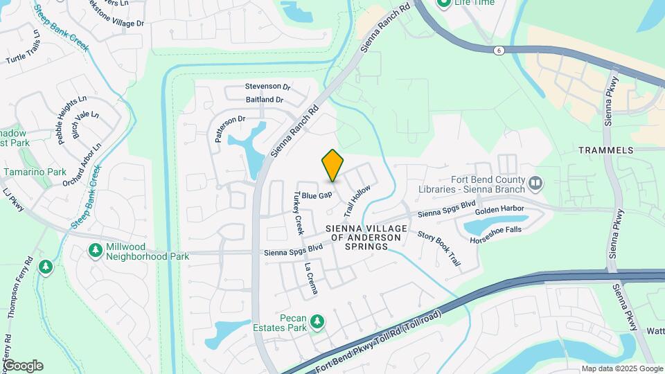 6023 Indian Creek Map and Location Details