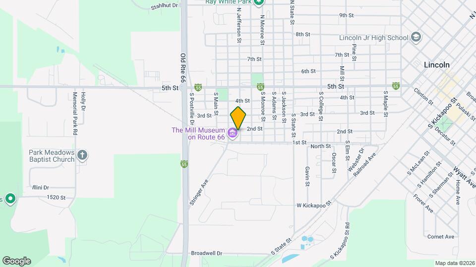 715 S Jefferson St Map and Location Details