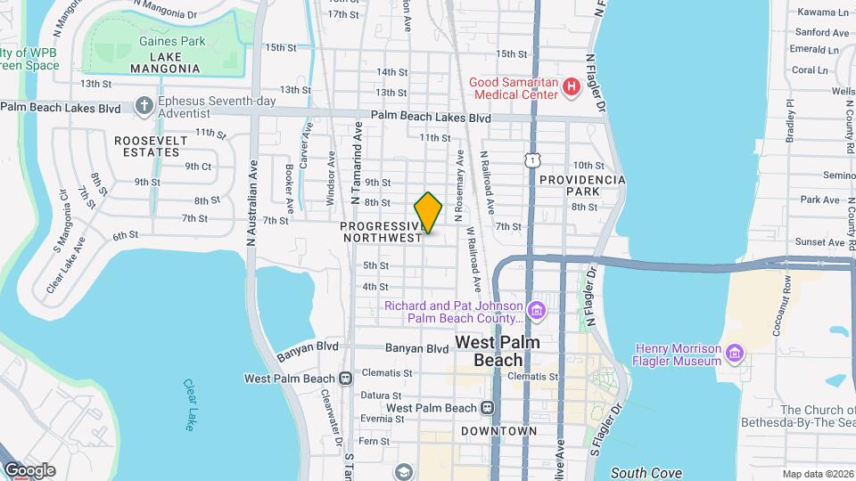 635 6th St Map and Location Details