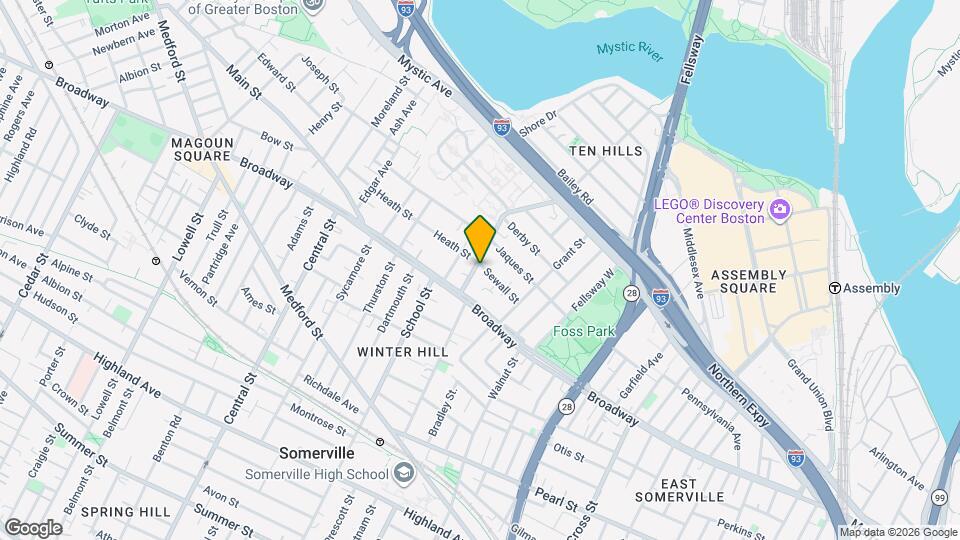 31 Temple St, Unit A Mapa y Detalles de la Ubicación