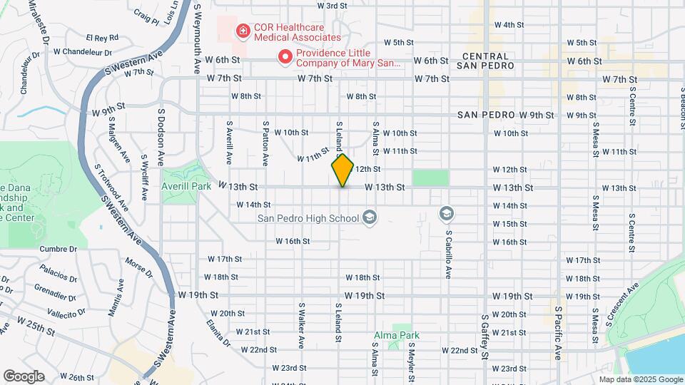 1302 S Leland St Map and Location Details