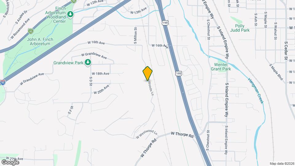 1910 S Canyon Woods Ln Map and Location Details