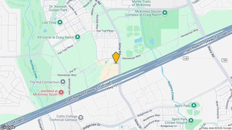 6720 Alma Rd, Unit SI ID1570999P Mapa y Detalles de la Ubicación