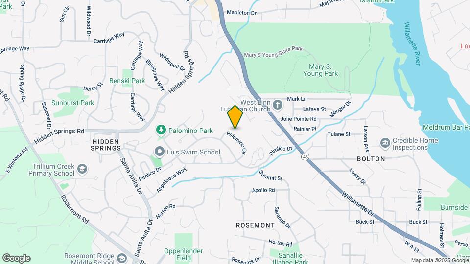 6677 Palomino Cir Map and Location Details