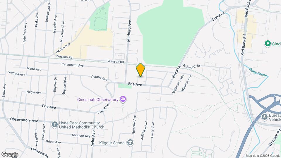 3618 Herschel Ave Map and Location Details