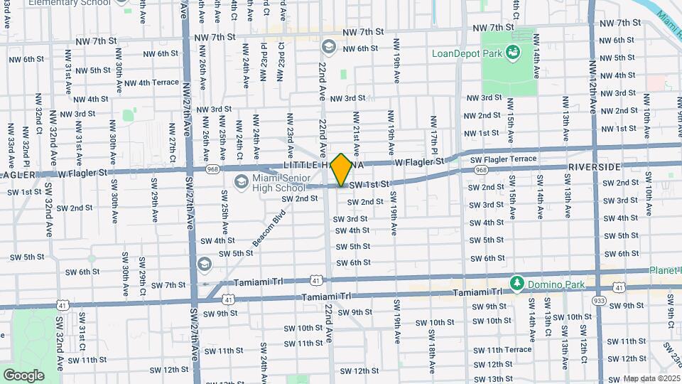 2154 SW 1st St Mapa y Detalles de la Ubicación