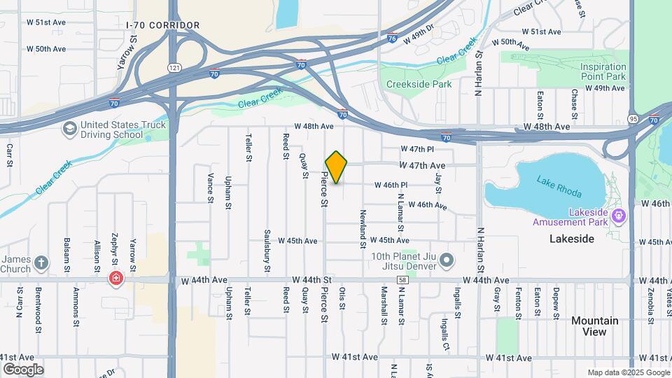 4629 Otis St Map and Location Details