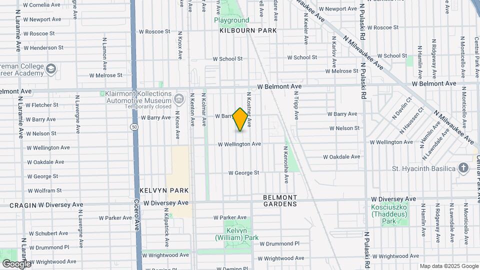 3019 N Kenneth Ave Map and Location Details