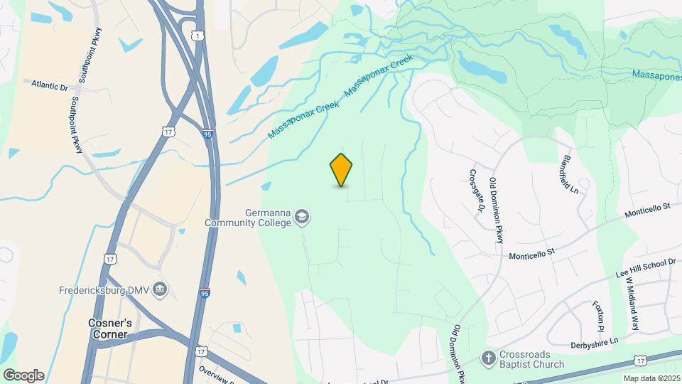 9802 Minuteman Ct Map and Location Details
