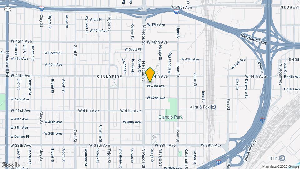 Osage Place Townhomes Map and Location Details