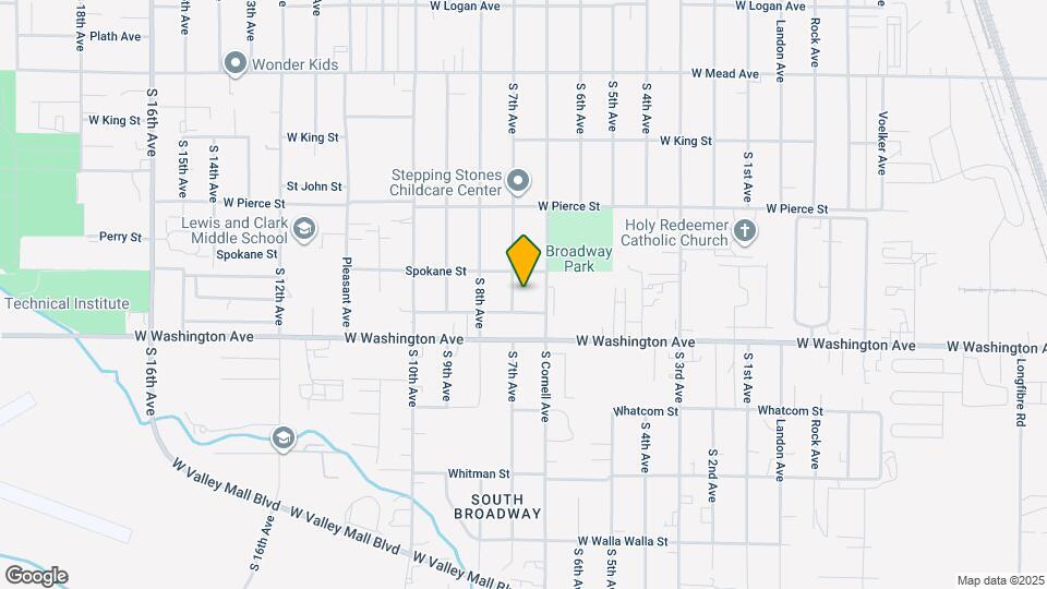 1807 S 7th Ave Map and Location Details