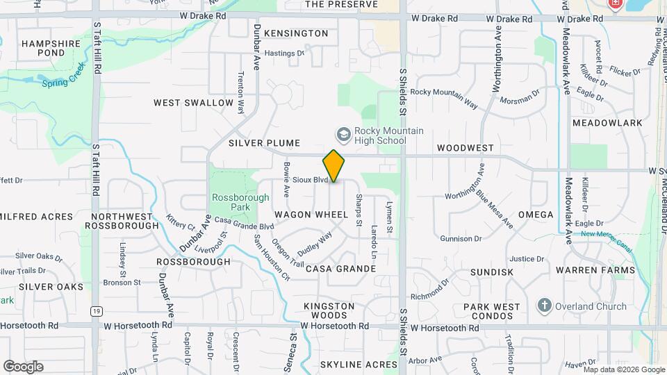 3106 Crockett St Map and Location Details