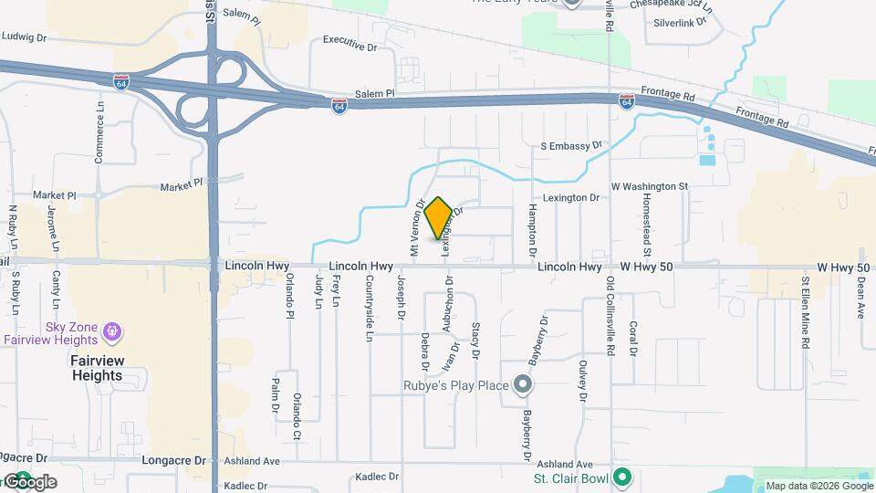 4 Lexington Dr Map and Location Details
