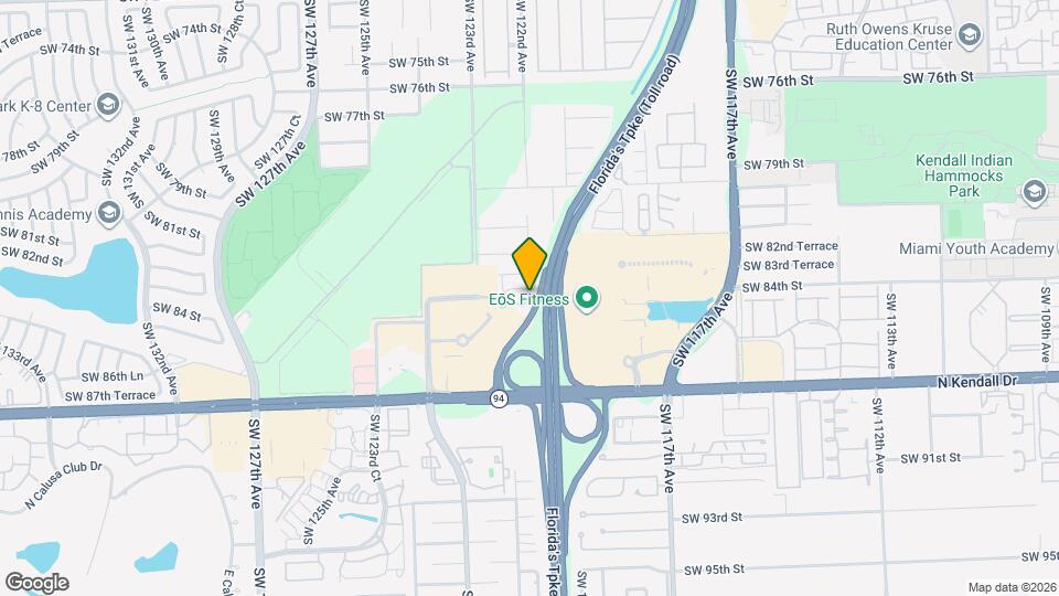 8421 SW 124th Ave Mapa y Detalles de la Ubicación