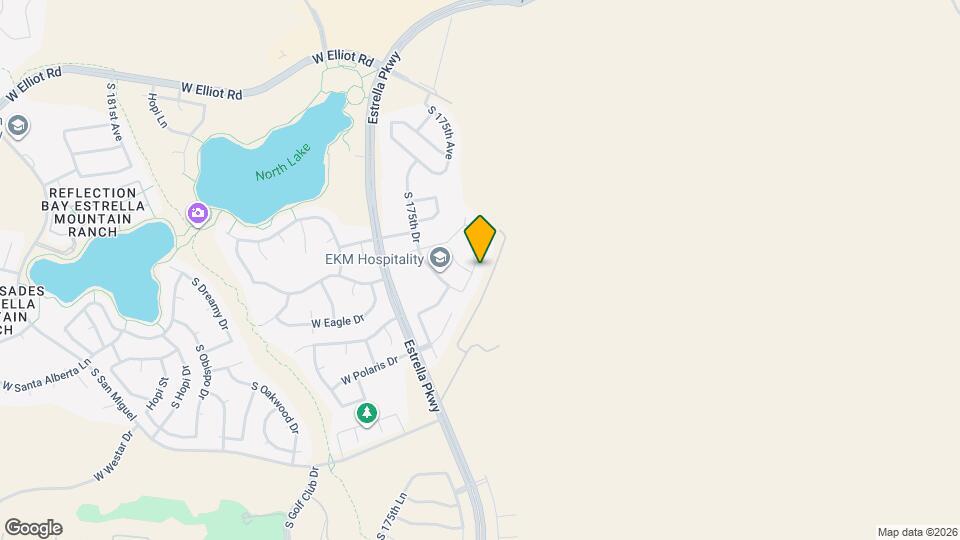 10793 S 174th Ave Map and Location Details