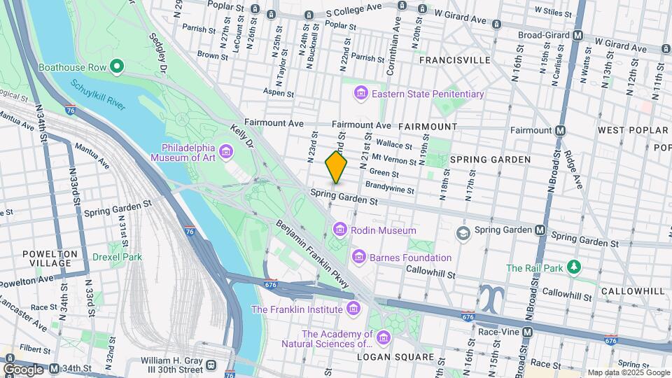 2133 Spring Garden St Map and Location Details