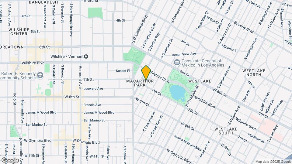 685 S Coronado St Map and Location Details