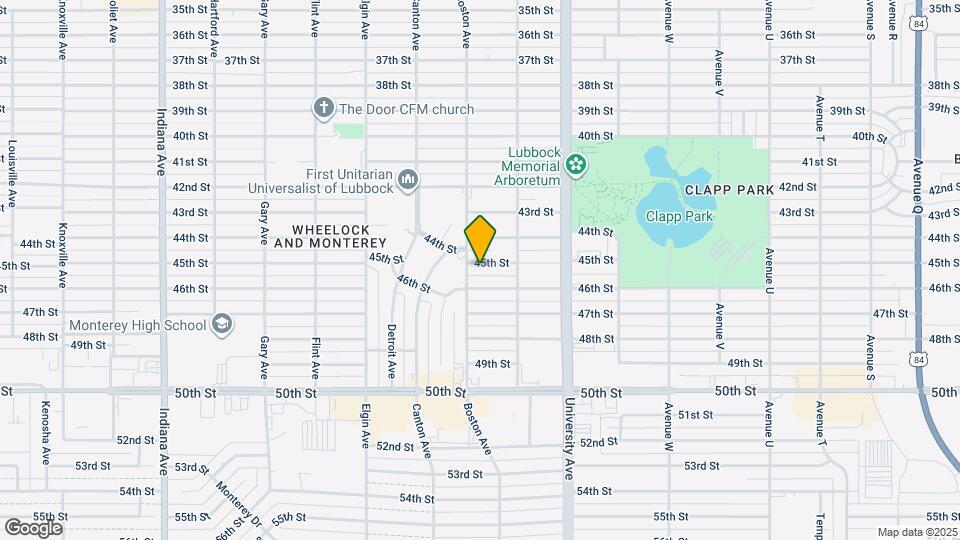 2615 45th St Map and Location Details