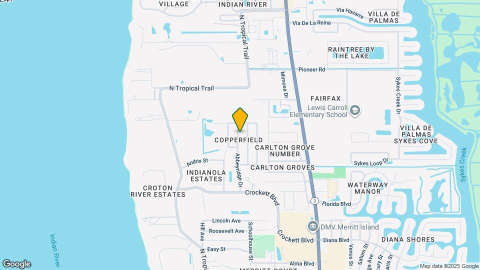 1847 Abbeyridge Dr Map and Location Details