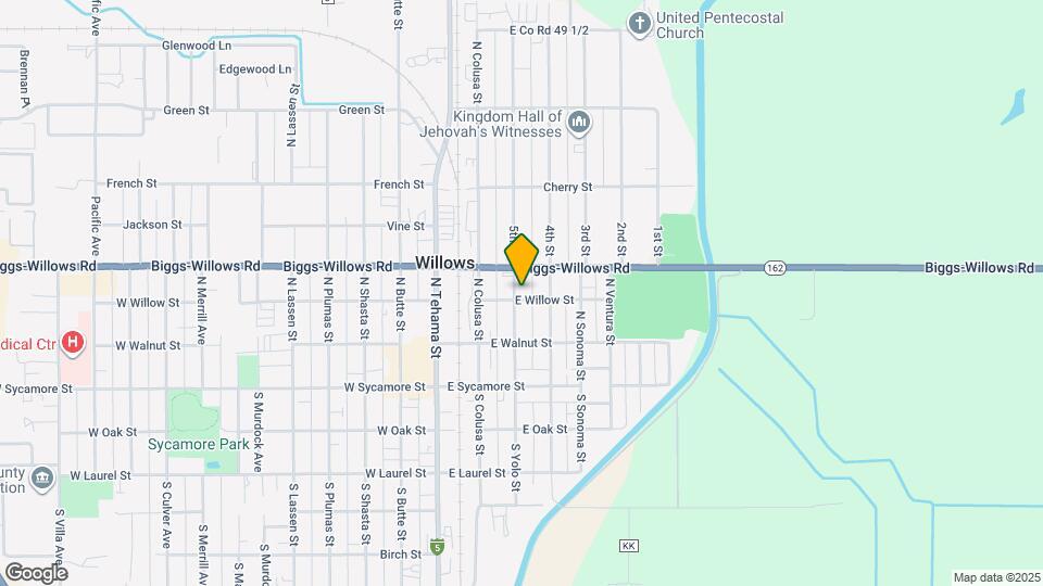 312 N Yolo St Map and Location Details